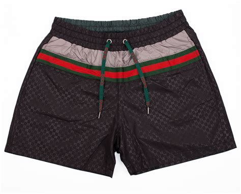 men's gucci swim|black Gucci swimsuit.